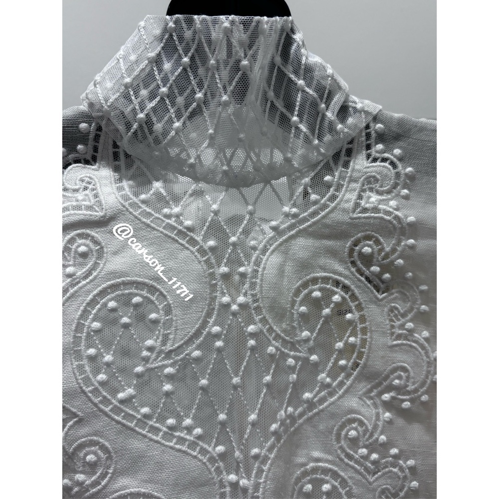 NWT Zimmermann Brightside Embroidered Knot Relaxed Fit AU0 - Picture 6 of 12